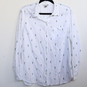 Cactus button up
